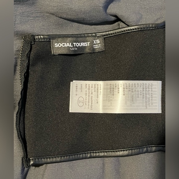 NWOT Hollister Social Tourist faux leather corset top - Picture 4 of 6